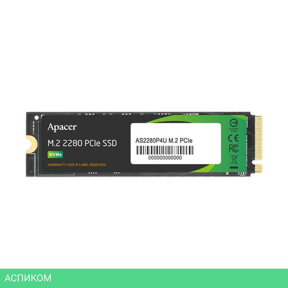 SSD диск Apacer AS2280P4U 256GB (AP256GAS2280P4U-1)