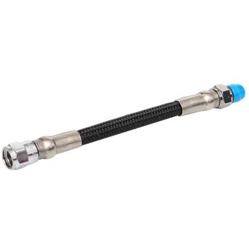 Шланг манометра резиновый с нейлоновой оплеткой «HP» 15 см