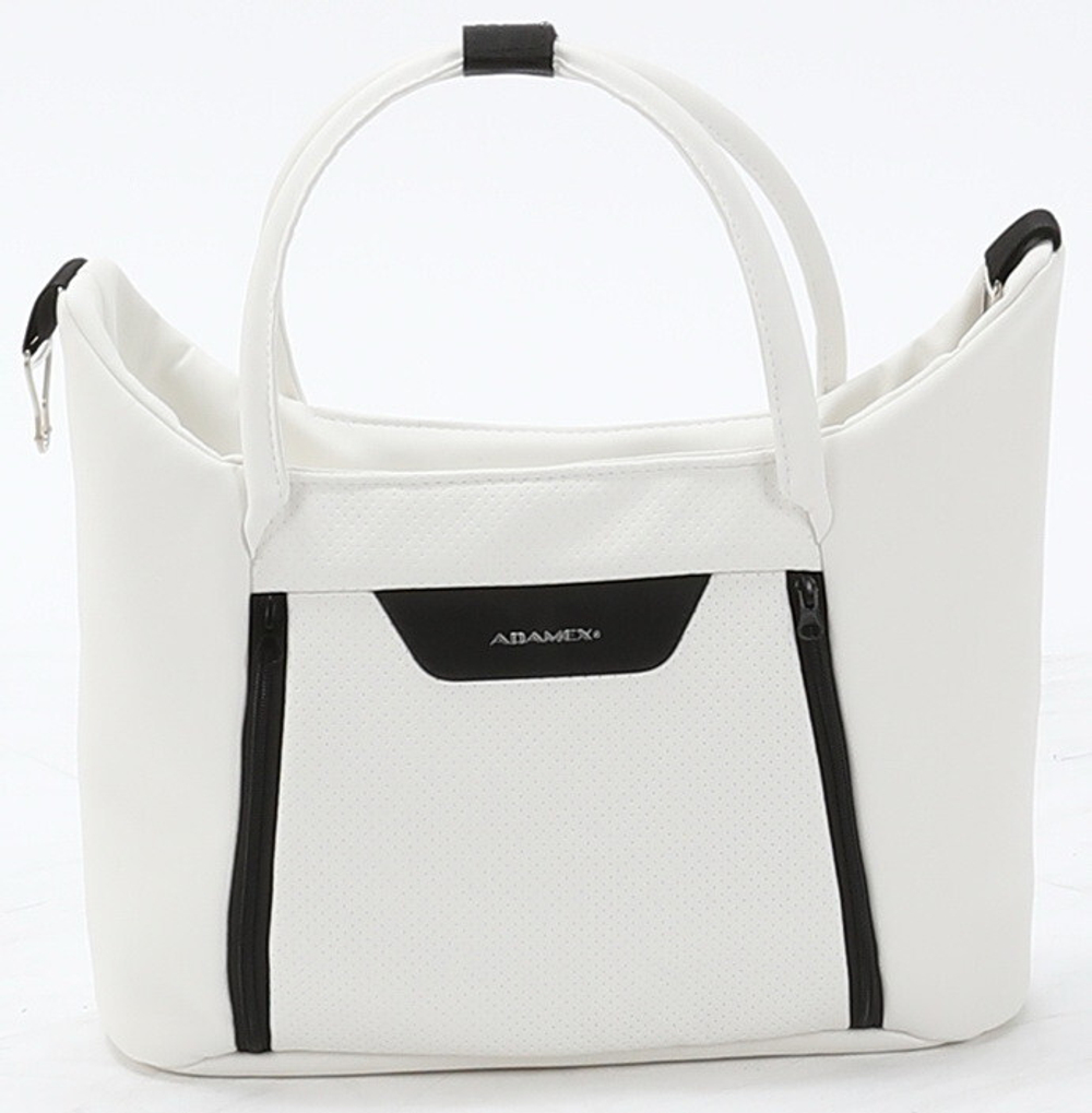 Детская коляска Adamex Zico Deluxe 2 в 1 Z-SA01 БЕЛ.КОЖА