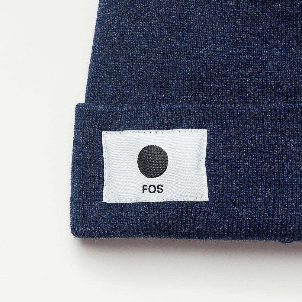 Шапка FOS Тёмно-Синий Меланж
