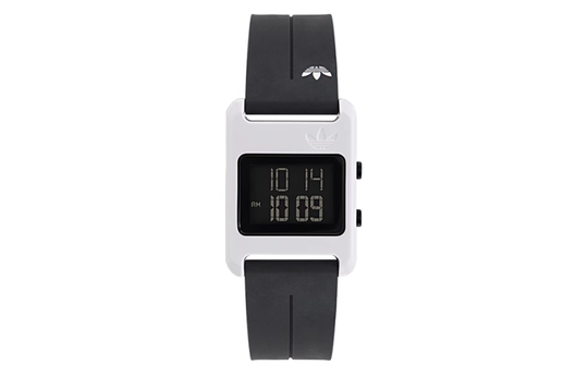 Adidas Originals Wrist Watch Quartz Movement Silicone Strap 31mm Black Dial Unisex 30m Water Resistant