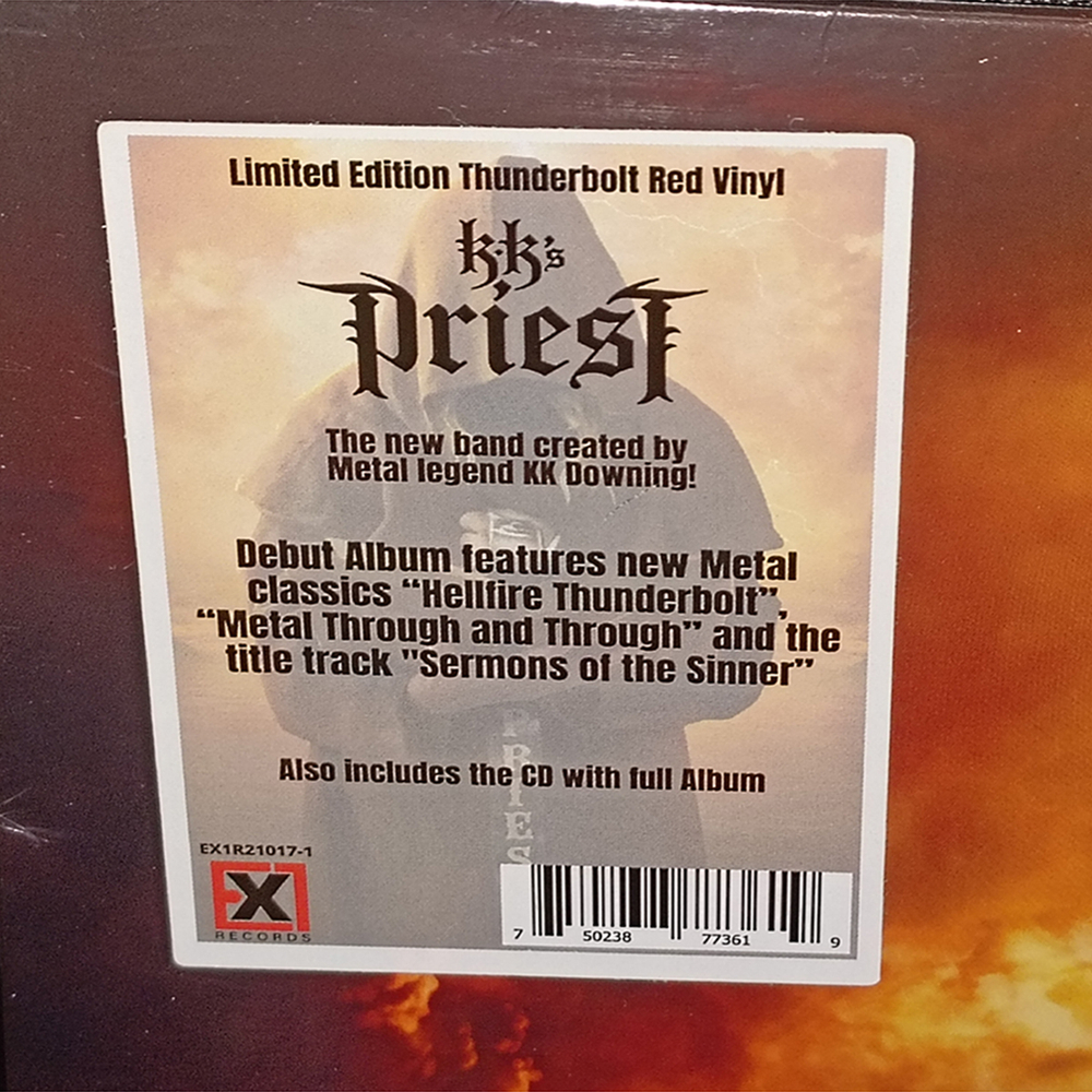 KK's Priest / Sermons Of The Sinner (Coloured Vinyl)(LP+CD)