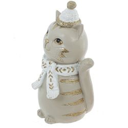 GAEM Фигурка декоративная "Кот", L9 W9 H18 см, 2в.