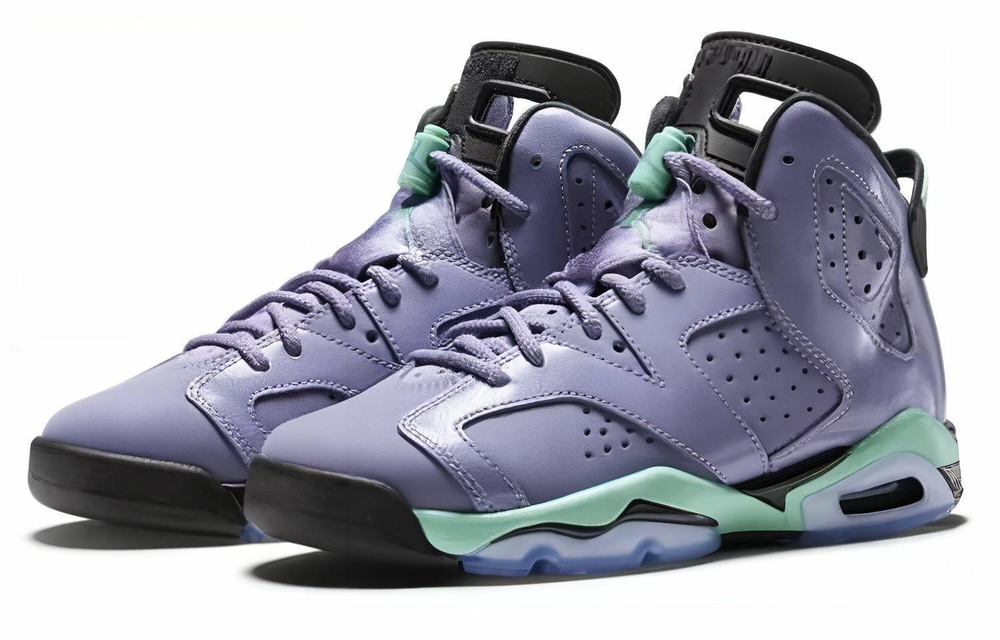 Кроссовки Jordan Air Jordan 6 Retro Iron Purple (Женская размерная сетка)