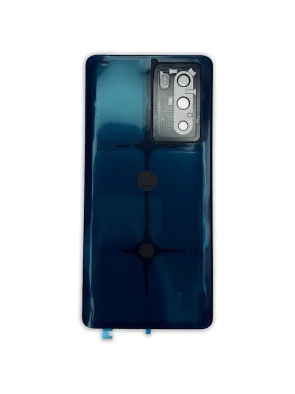 Задняя крышка для  Iqoo Neo 5S черная (Black) со стеклом камеры