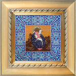 И-23 Набор для вышивания хрустальными камнями Святой Спиридон Тримифунтский