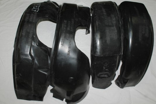 Защита крыльев Hyundai Solaris с 2010 г. 4 шт (НОВА-ПЛАСТ)