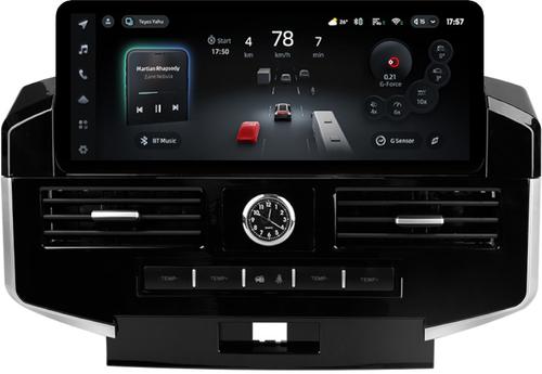 Магнитола для Toyota Land Cruiser 200 2007-2015 (экран климата снизу) - Teyes CC4PRO монитор 12.3" 2K QLED + рамка LUX, Android 13, Быстрейшая, Snapdragon 778G, ИИ, CarPlay, DSP, 4G SIM-слот
