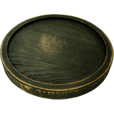 Доска для подачи круглая без ручки;дуб;D=240,H=25мм