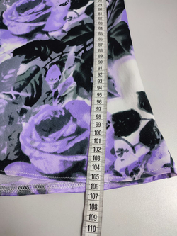 Платье Made in Kyrgyzstan с цветами 44 размер