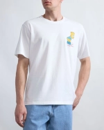 Футболка MC Saint Barth TSHIRT BART белый снимает шорты