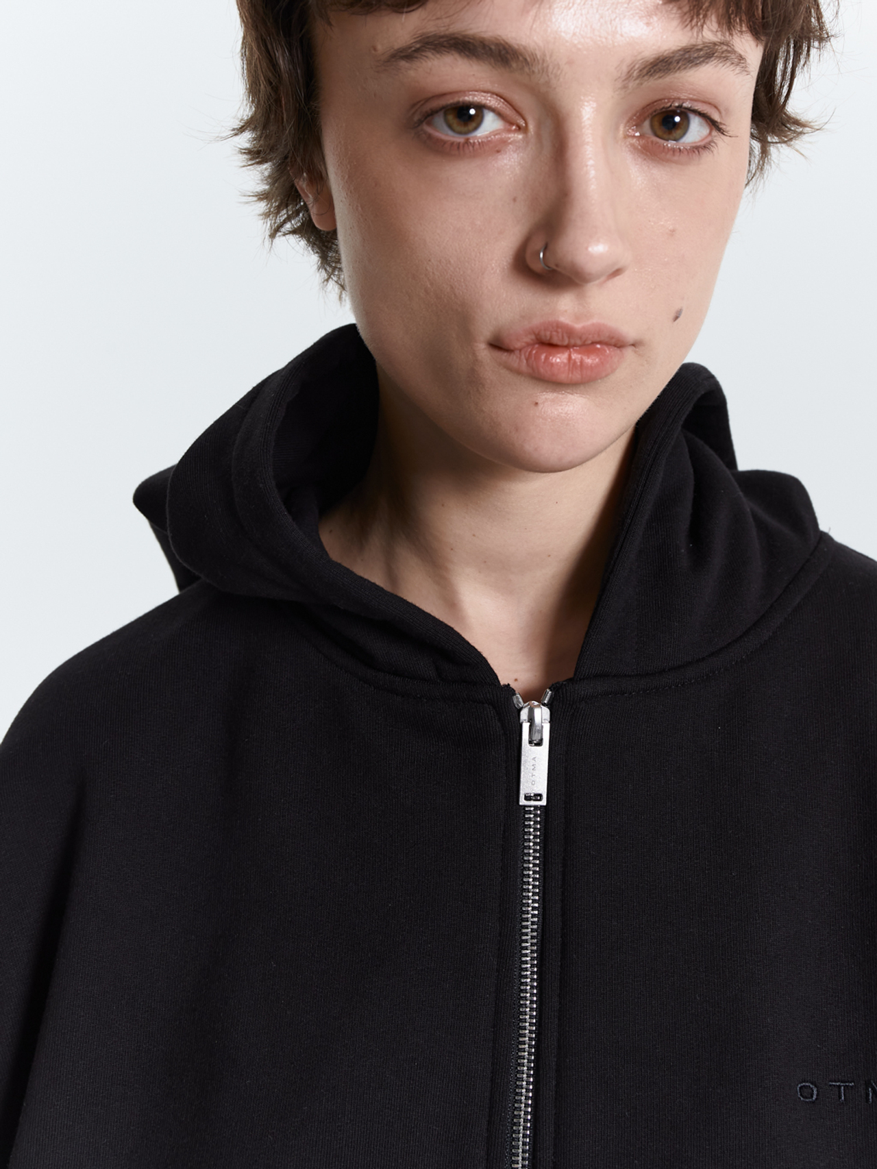 Зип худи из футера