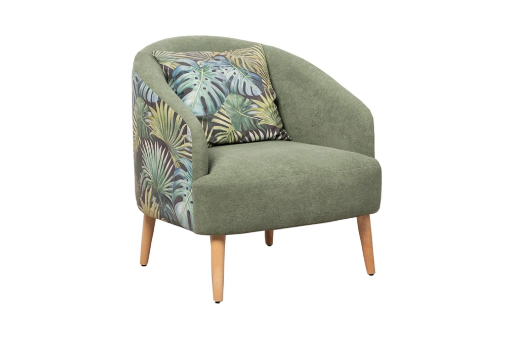 Кресло Маттиас зеленое