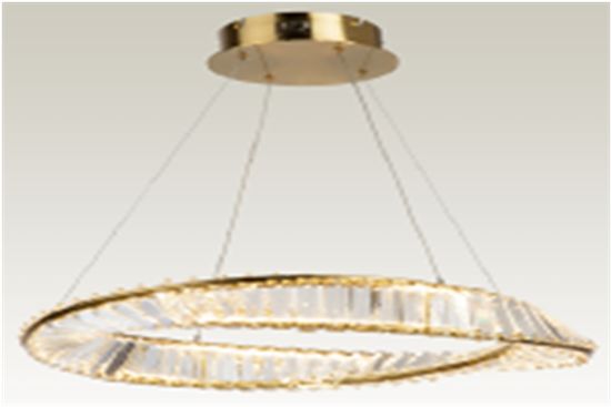 D2057-DW-1000 BRASS (1) Люстра NW