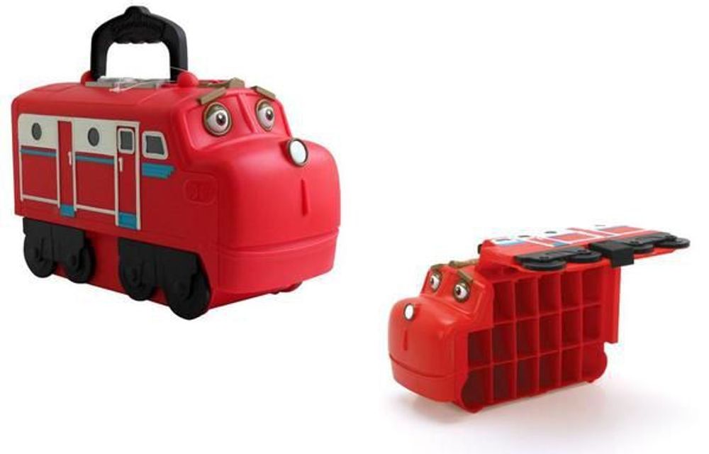 Купить Кейс Chuggington Большой Уилсон  для хранения паровозиков.