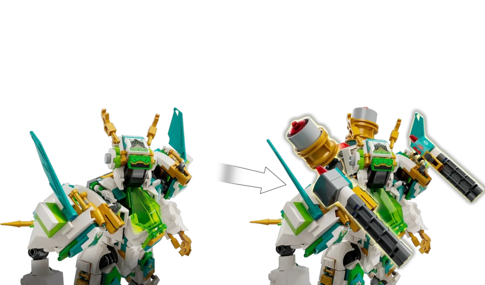 Конструктор LEGO Monkie Kid 80053 Боевой робот-дракон Мэй