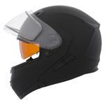 Шлем снегоходный СКХ FLEX RSV SOLID EDL черный матовый