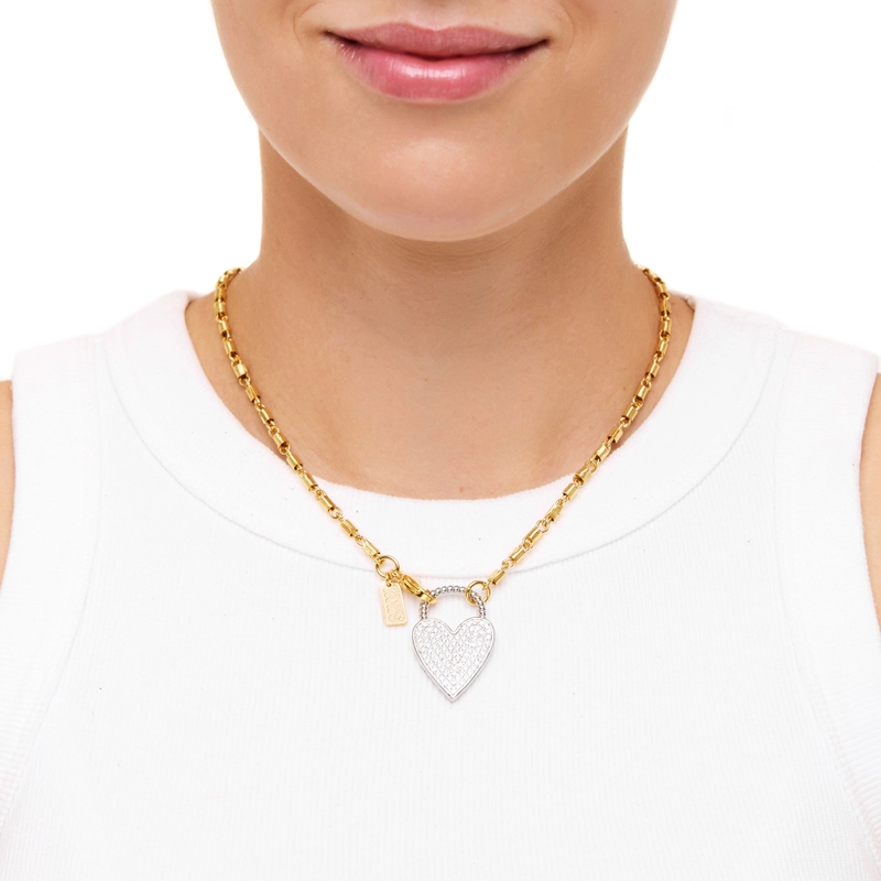 Колье с Медальоном Обещай Мне