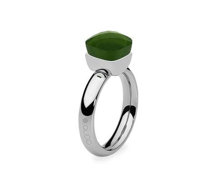 Кольцо Qudo Firenze olive 18.5 мм 610015 G/S размер 18,5