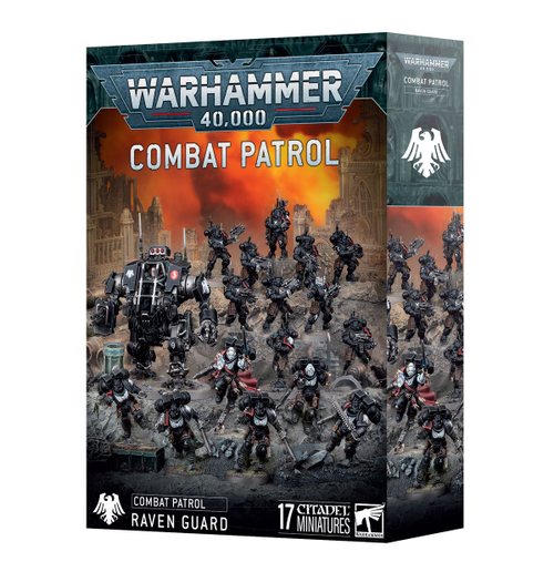 Набор пластиковых моделей Warhammer 40000 Combat Patrol: Raven Guard (2025)