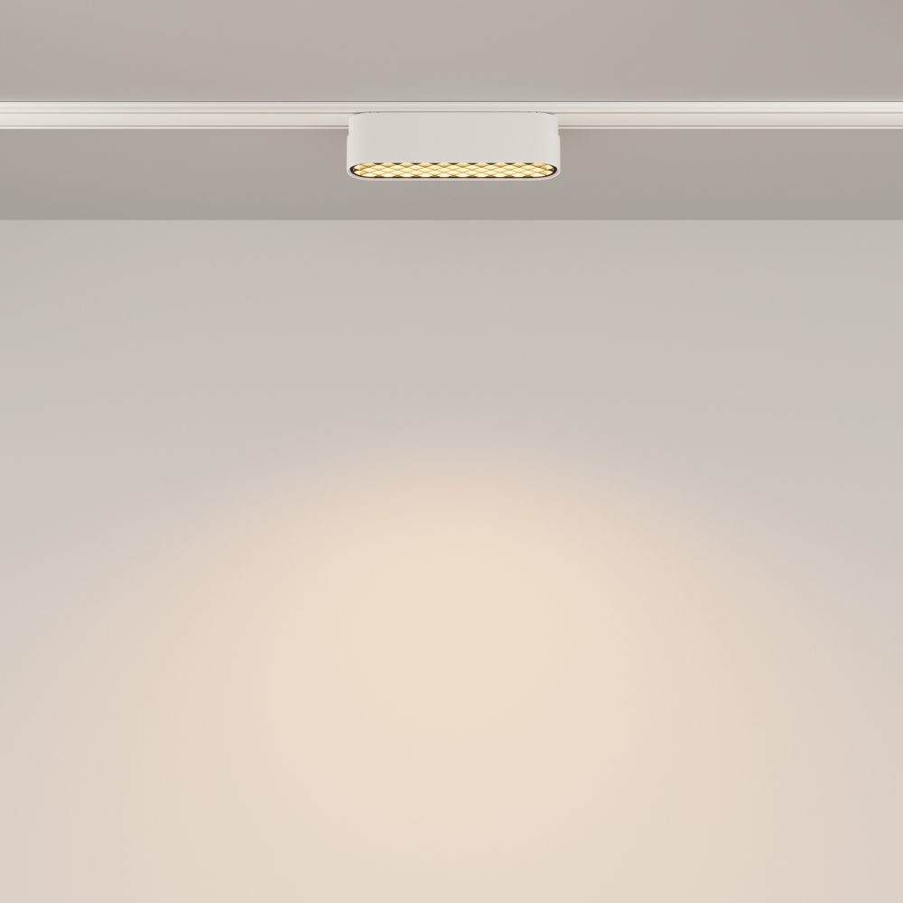 Магнитный трековый светильник Maytoni Basis Grid TR084-1-6W3K-W