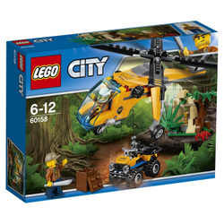 LEGO City: Грузовой вертолёт исследователей джунглей 60158 — Jungle Explorers Jungle Cargo Helicopter — Лего Сити Город