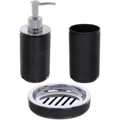 Подставка для зубных щеток «Амадей» черная