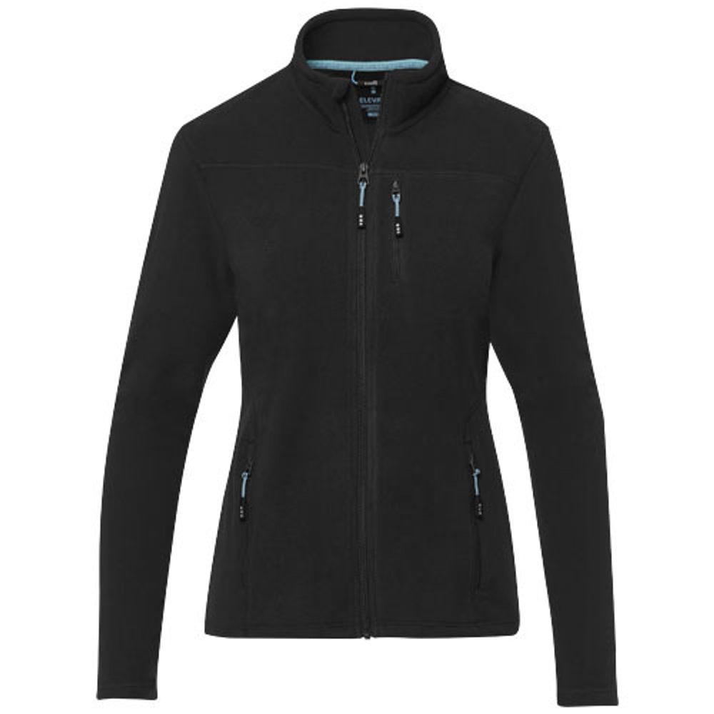 Женская флисовая куртка Amber на молнии из переработанных материалов по стандарту GRS