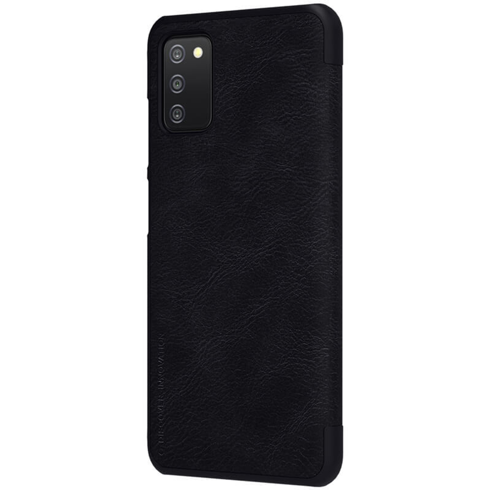 Кожаный чехол-книжка Nillkin Leather Qin для Samsung Galaxy A03s