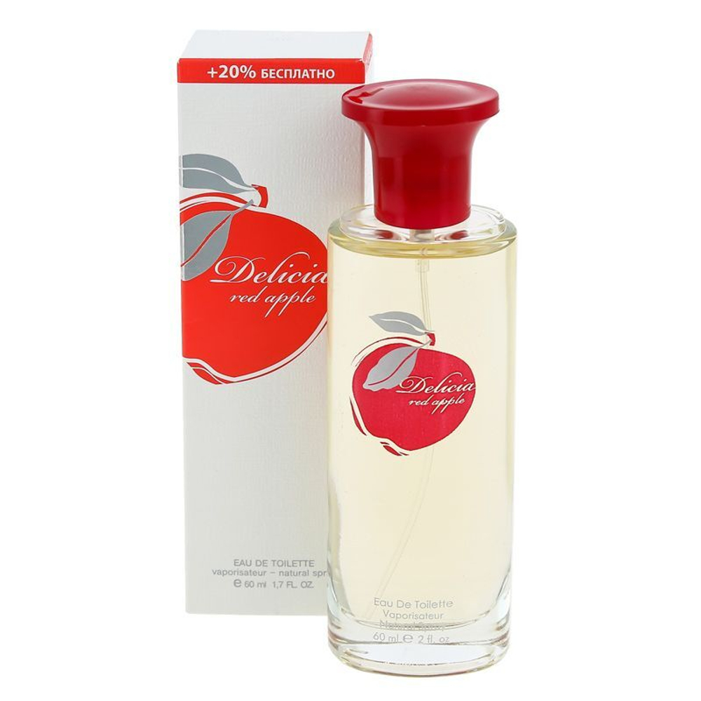 Туалетная вода DELICIA RED APPLE 60 мл
