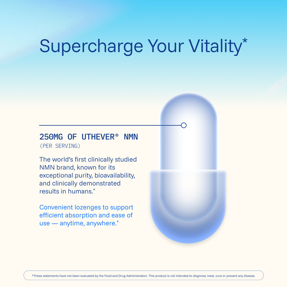 ProHealth Longevity, NMN Pro ™, пастилки, 250 мг, 30 пастилок