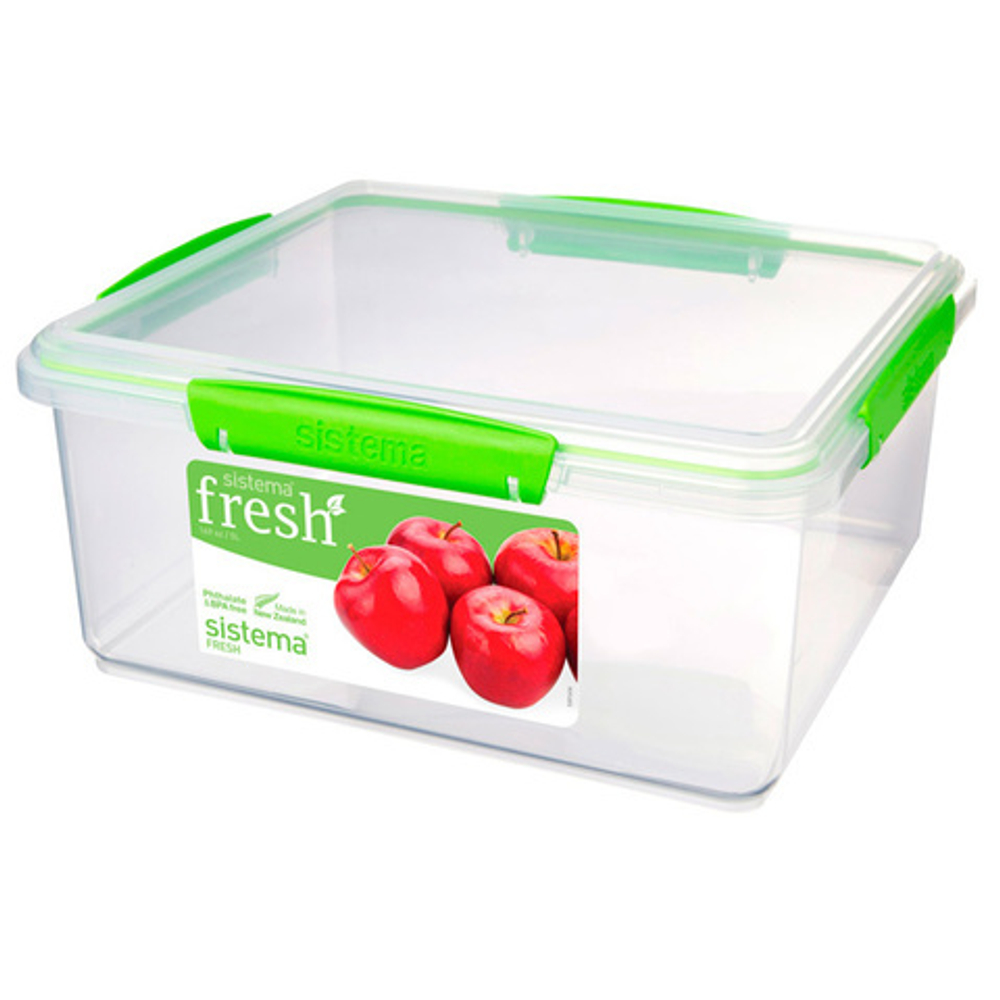 Контейнер 5л Sistema Fresh зеленый
