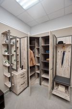 Коллекция Клео мягкий элемент для Тумбы с вешалкой Дуб Юкон/Ателье темное (Набор)