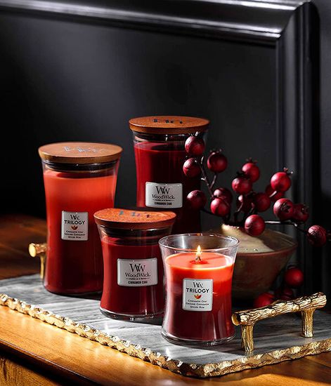 Пряная ежевика, ароматическая свеча, WoodWick