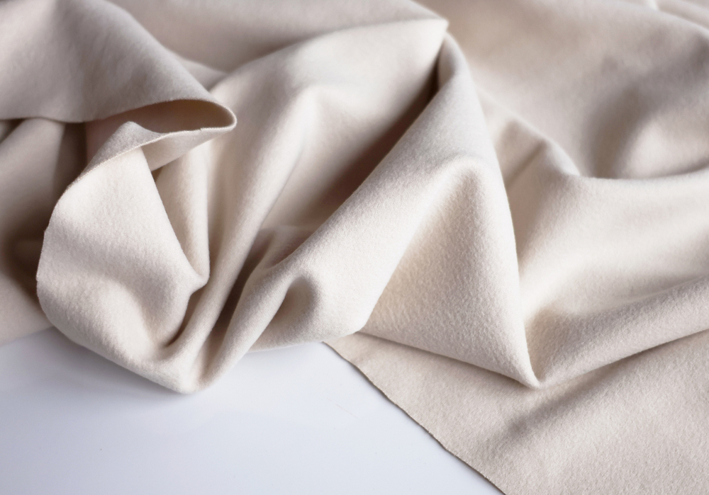 СВЕТЛЫЙ БЕЖ - Двусторонний трикотаж АНЖЕЛИКА БРАШ, антипилинг (КРВ634 Олеся)