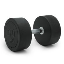 Гантель UNIX Fit PRO круглая обрезиненная 30 кг / шт.