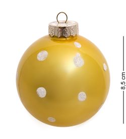 Элита НФШ-1612 Ел.украшение Шар «Змея с подарком» 85 мм