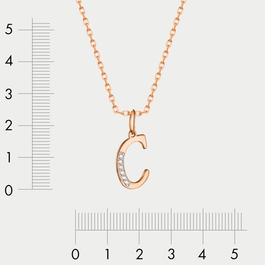 Подвеска золотая