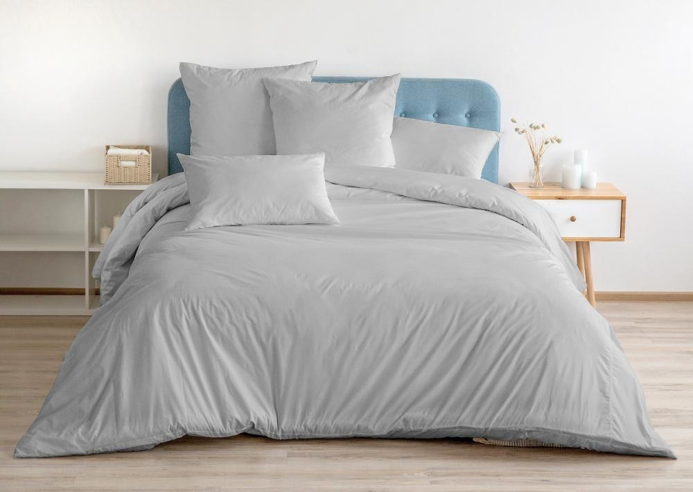 Комплект постельного белья ЕВРО с простыней на рез.180х200х25 Сатин "14-4202" (нав. 70х70 или 50х70)