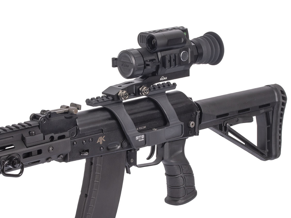 Тепловизионный прицел ATAK ET23-35LRF, x3.7/7.4/14.8/29.6, 384x288, лазерный дальномер + баллистический калькулятор, D=35мм