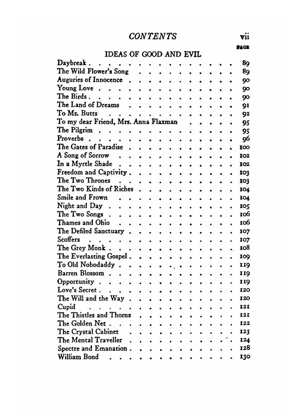 Poems of William Blake | William Blake