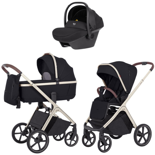 Коляска Carrello Vector CRL-6550 Nova DK791 Black Line 3 в 1 Pearl Black