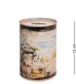 BX-202/1 Металлическая копилка «City background»