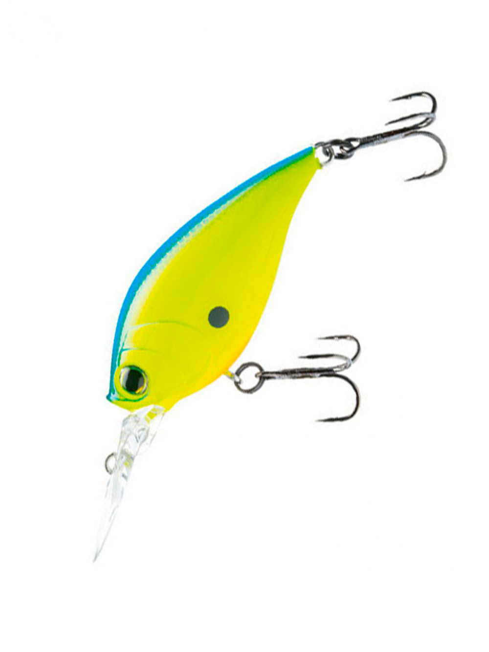 Воблер для рыбалки Duel Hardcore Crank MR (Mid Runner) 60F R1364-GCF, 60 мм, 14 г, плавающий, крэнк