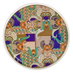 Тортовница на ножке "Saphir" d=31см. h=10см (фарфор) (подарочная упаковка)