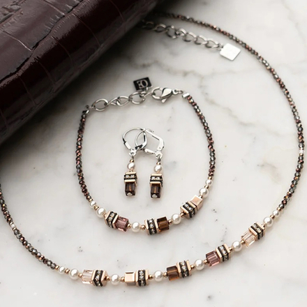 Серьги Coeur de Lion Braun 4567/20-1100