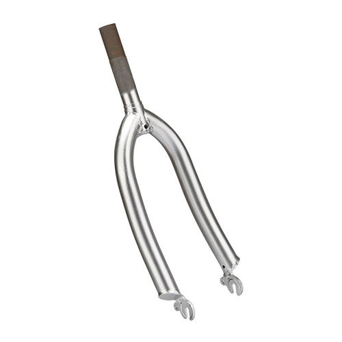 Вилка 16" 1" ЖВМЗ жёсткая резьбовая, стальная серебристая, шток 131мм