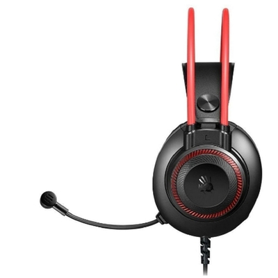 Гарнитура Наушники с микрофоном A4Tech Bloody G200S черный/красный 2м мониторные USB оголовье (G200S USB/ BLACK +RED)