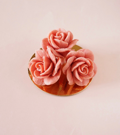 Розочки 3 шт из шоколадной глазури