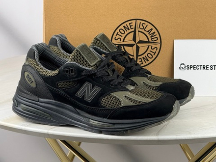 New Balance 991 x Stone Island Black